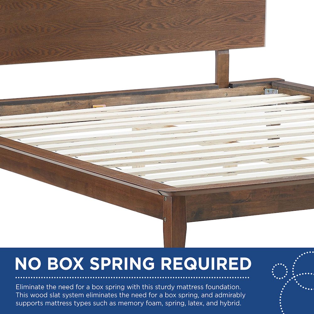 Astra Wood Full Platform Bed. Picture 2