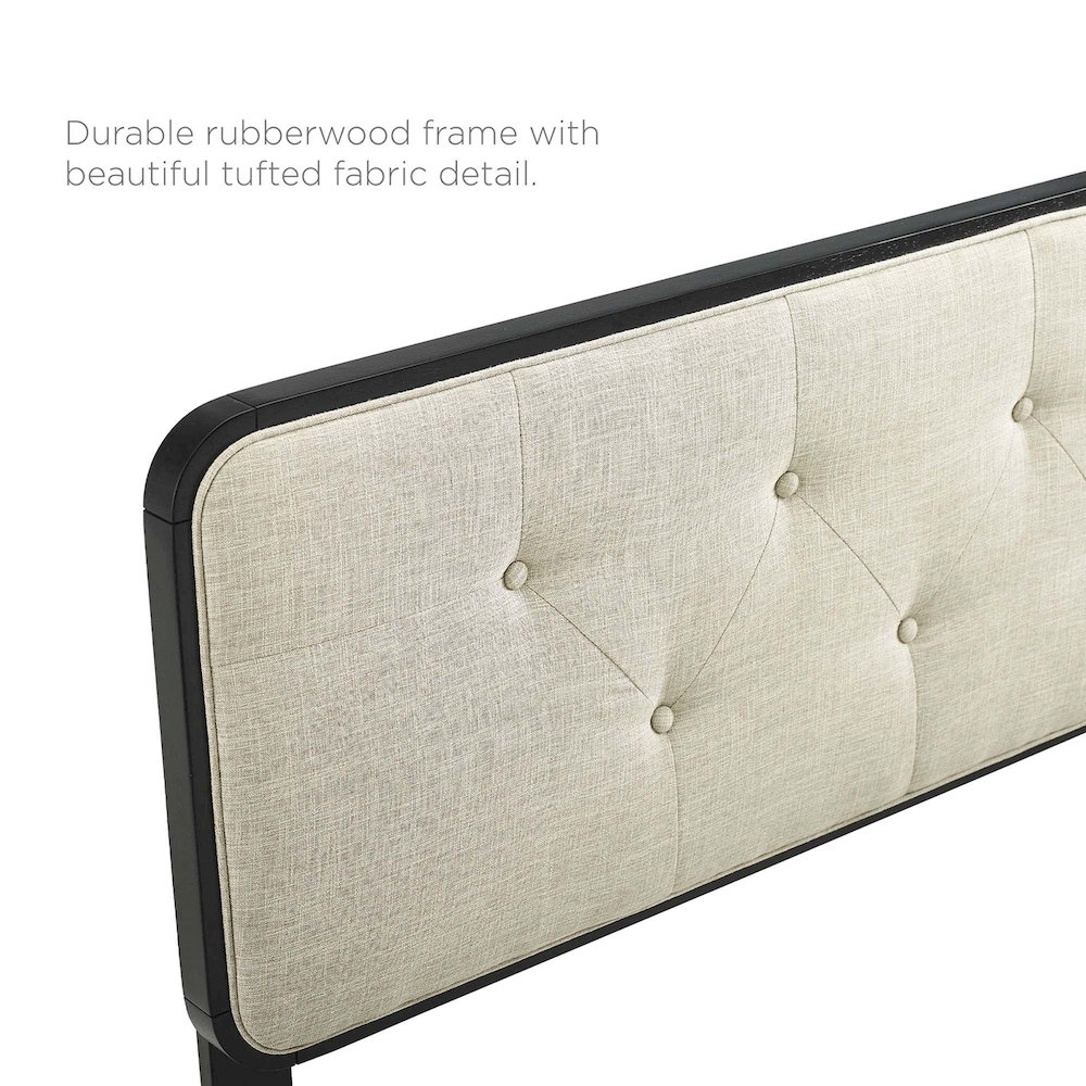 Bridgette Wood Queen Platform Bed With Splayed Legs. Picture 13