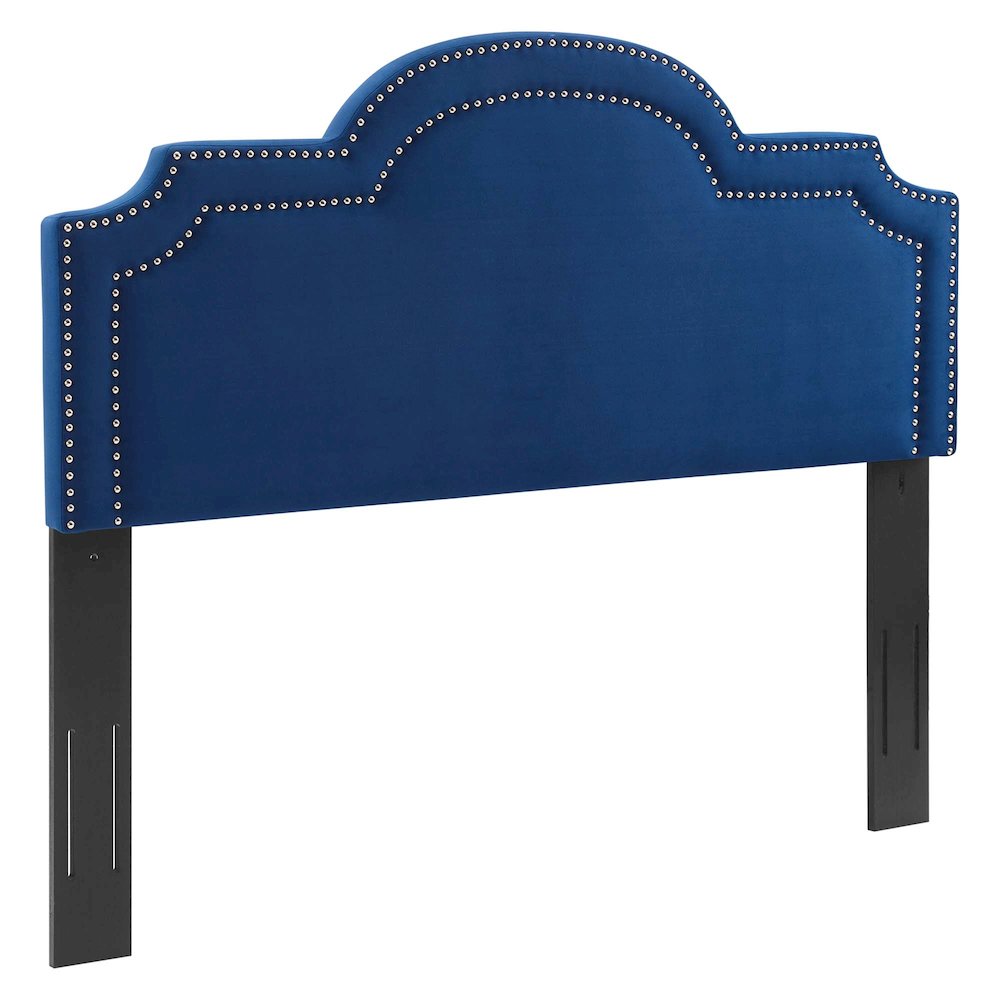 Belinda Performance Velvet King/California King Headboard. Picture 1