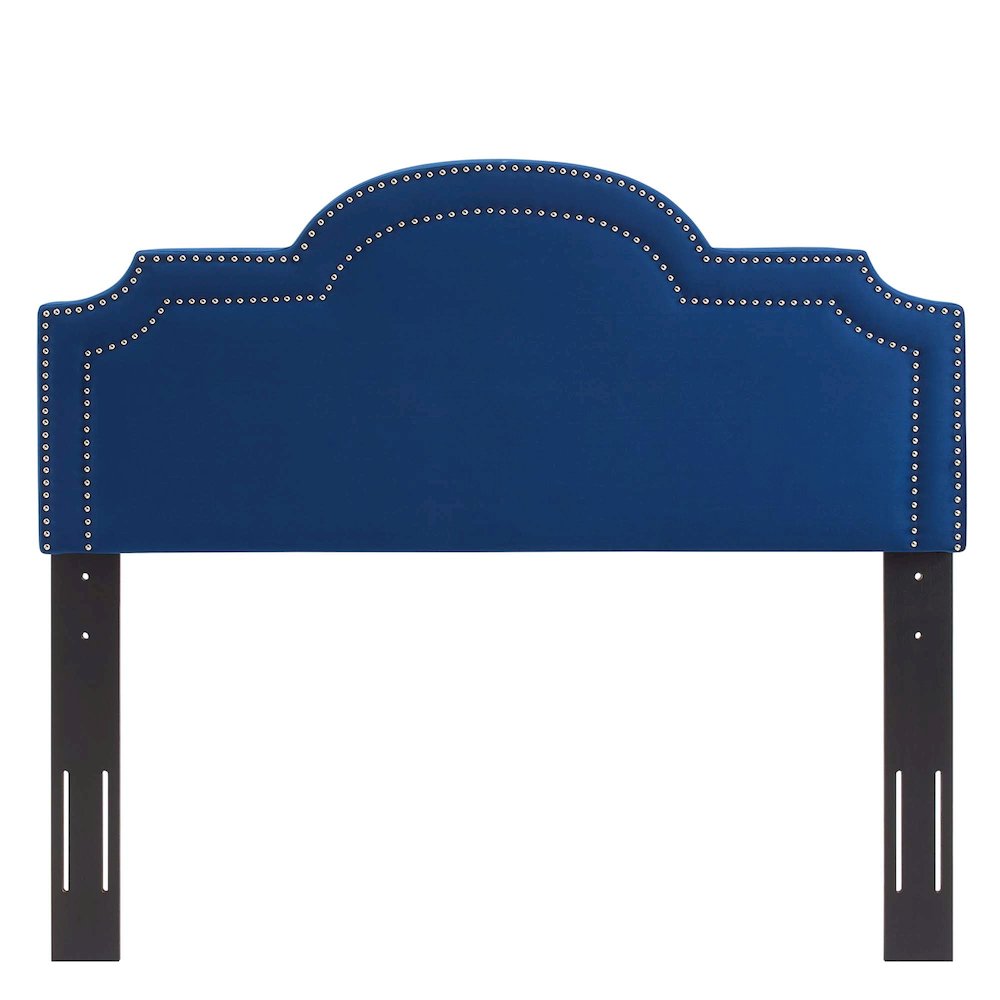 Belinda Performance Velvet King/California King Headboard. Picture 3