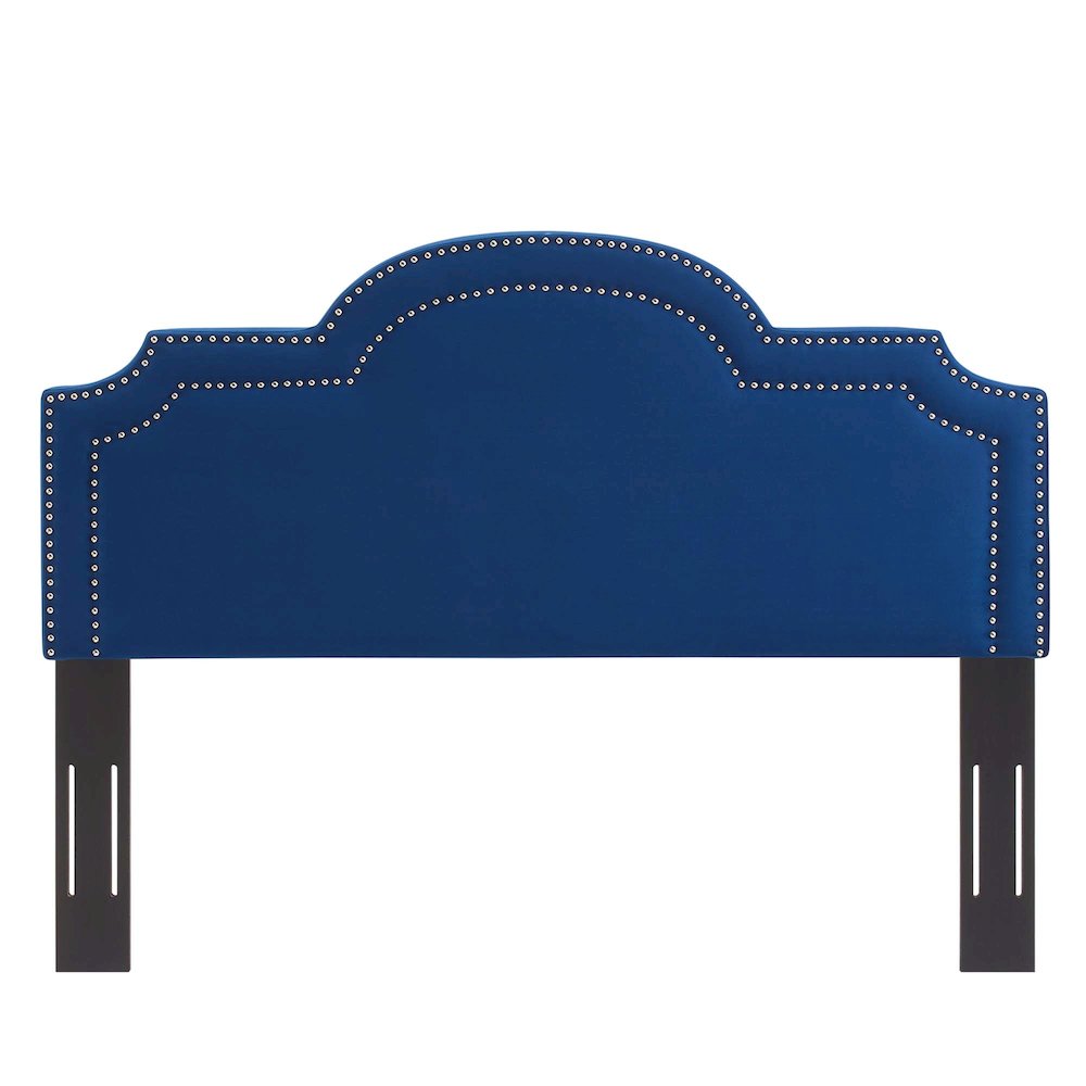 Belinda Performance Velvet King/California King Headboard. Picture 4