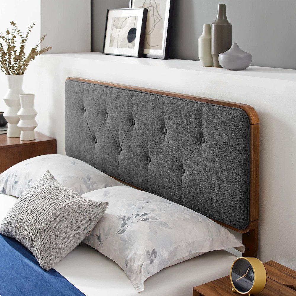 Bridgette Wood Twin Platform Bed With Angular Frame. Picture 12