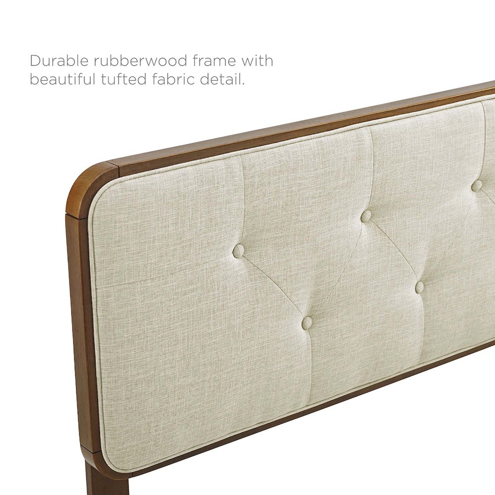 Bridgette Wood Twin Platform Bed With Splayed Legs. Picture 13