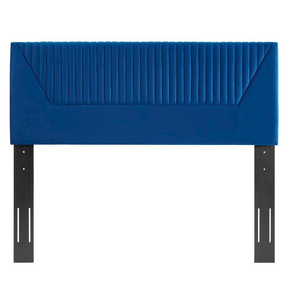 Patience Channel Tufted Performance Velvet King/California King Headboard. Picture 4