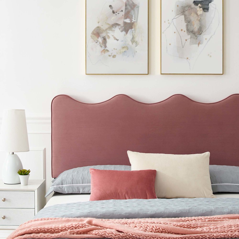 Current Performance Velvet Twin Platform Bed. Picture 10