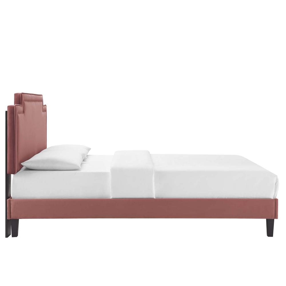 Liva Performance Velvet Twin Bed. Picture 3
