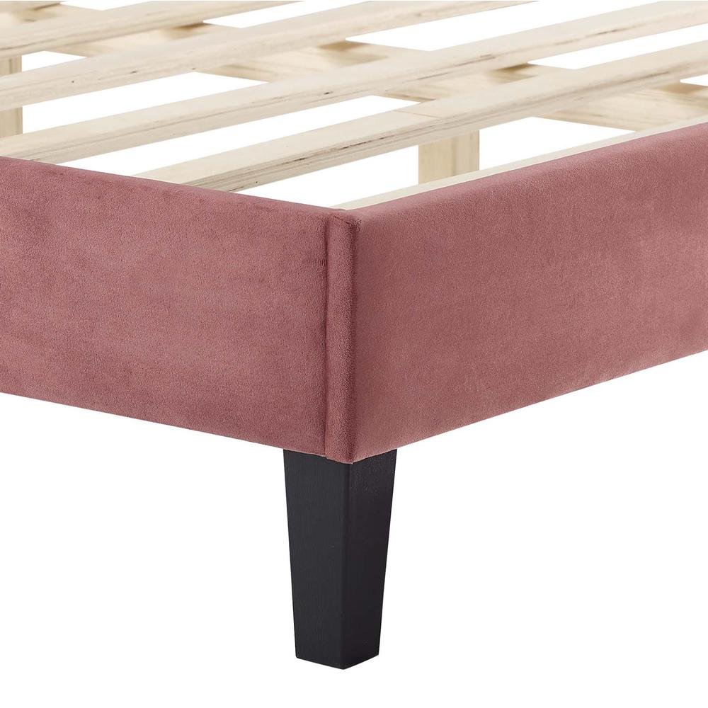 Liva Performance Velvet Twin Bed. Picture 5
