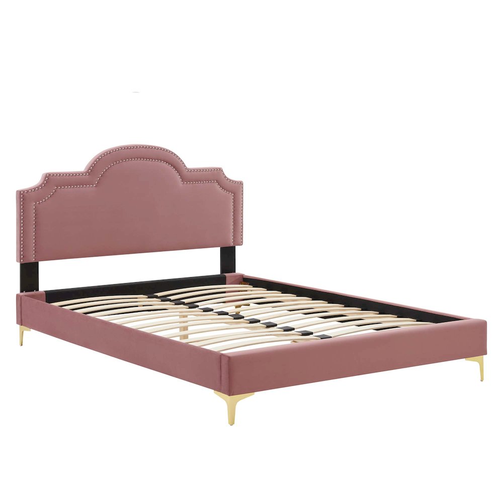 Aviana Performance Velvet King Bed. Picture 3