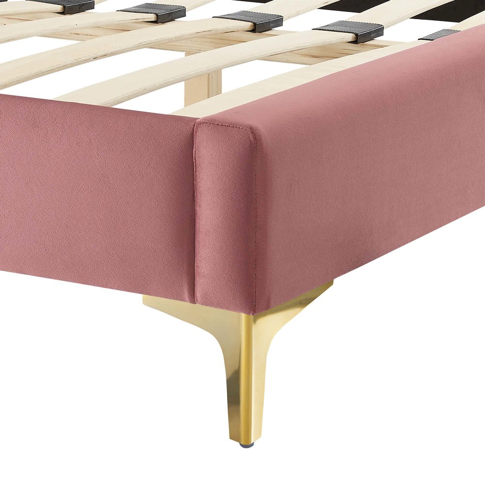 Aviana Performance Velvet King Bed. Picture 6
