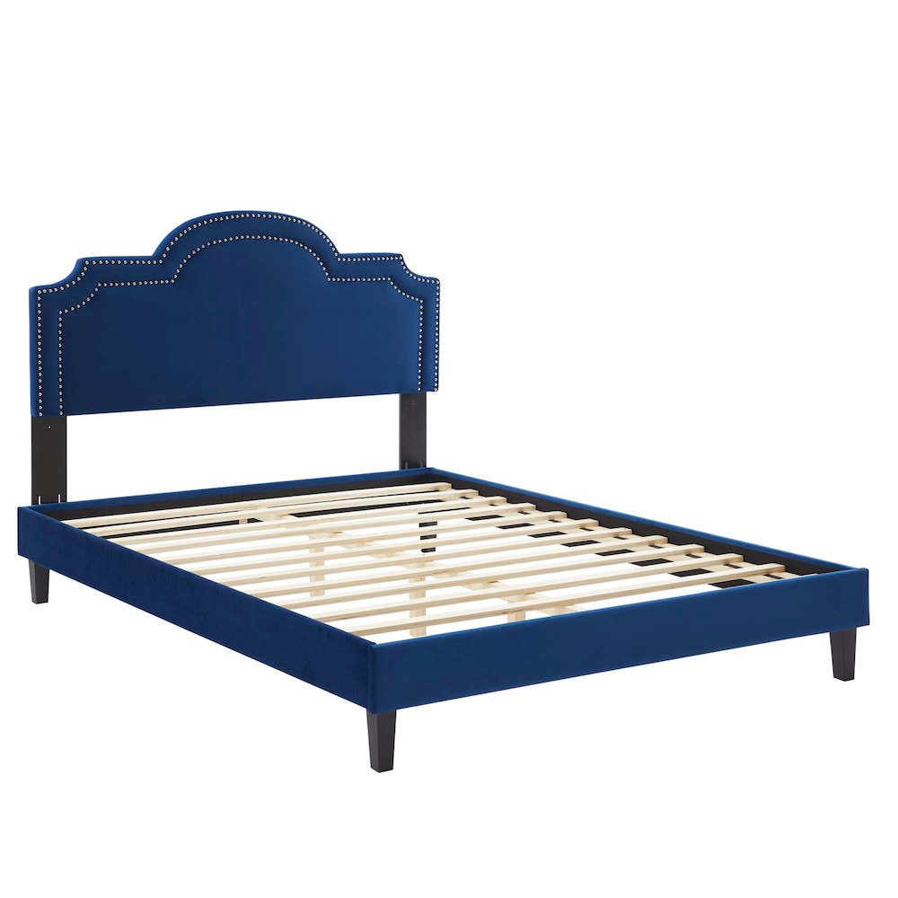 Aviana Performance Velvet King Bed. Picture 5