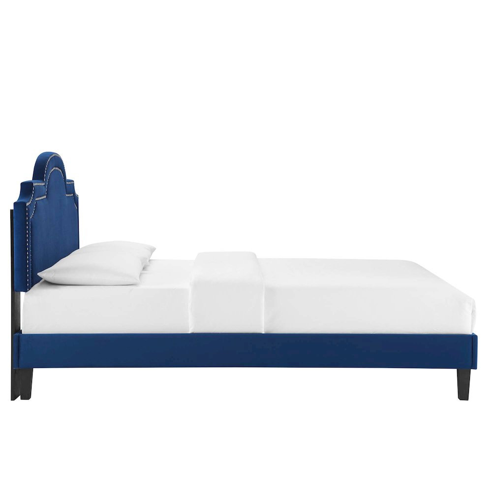 Aviana Performance Velvet King Bed. Picture 3