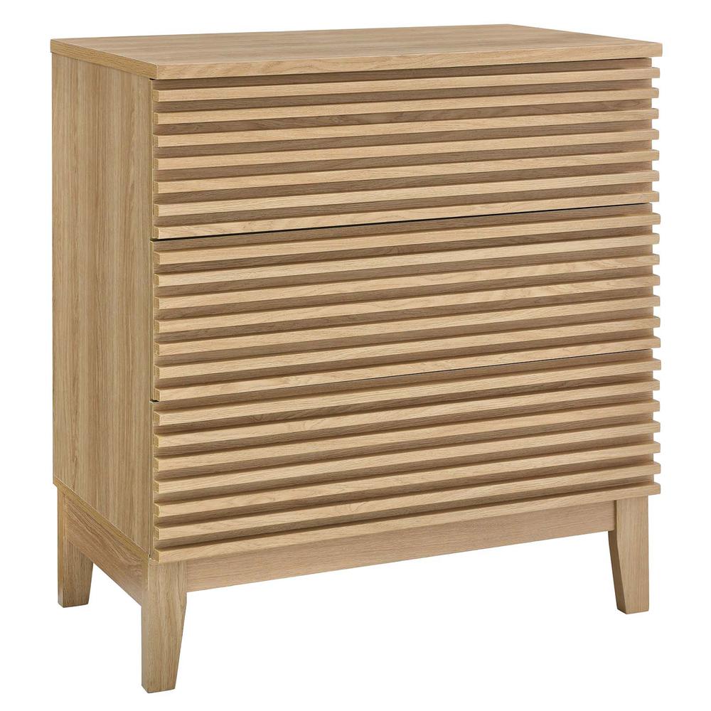 Render 3-Drawer Bachelor's Chest. Picture 1