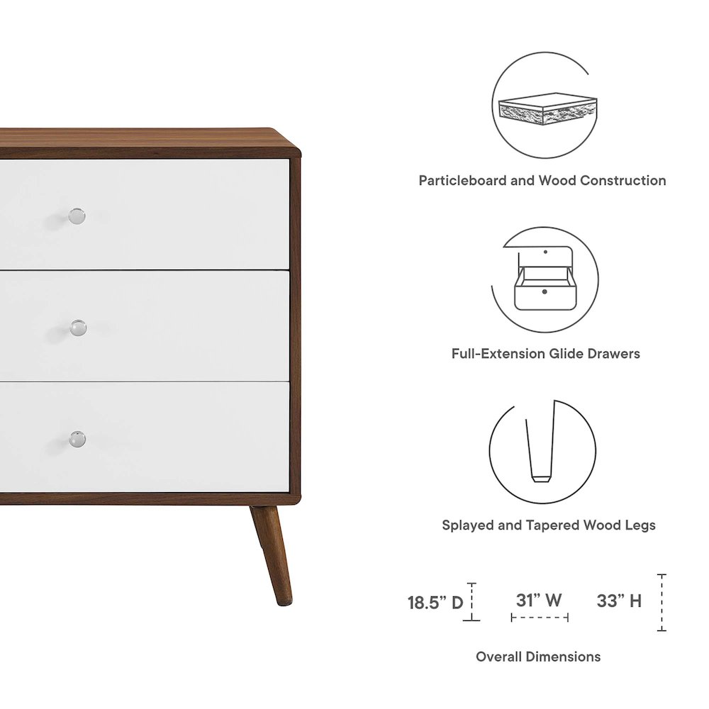 Transmit 3-Drawer Chest. Picture 2