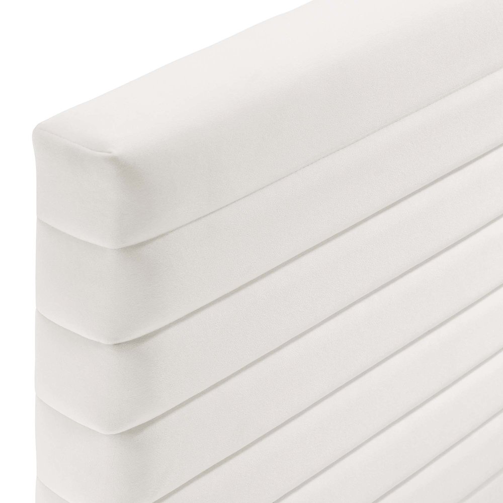 Tranquil Channel Tufted King/California King Headboard. Picture 5
