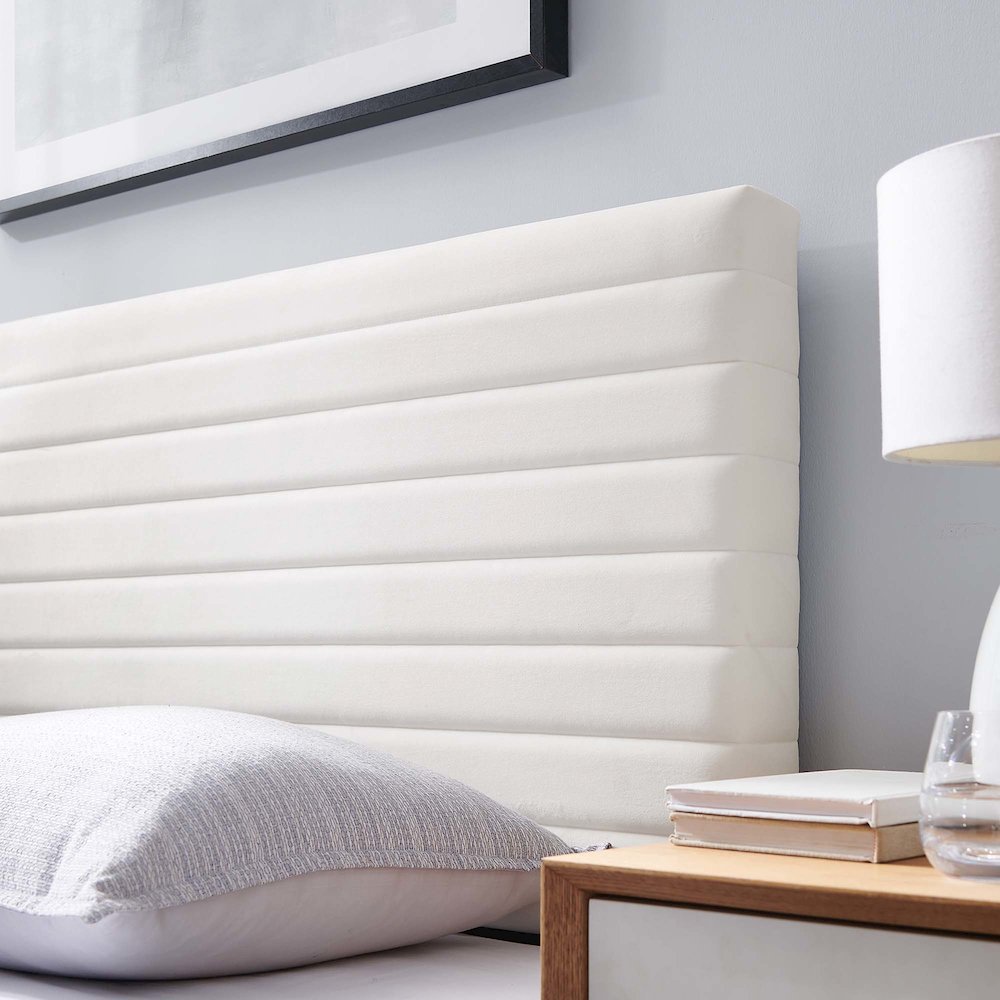 Tranquil Channel Tufted King/California King Headboard. Picture 7