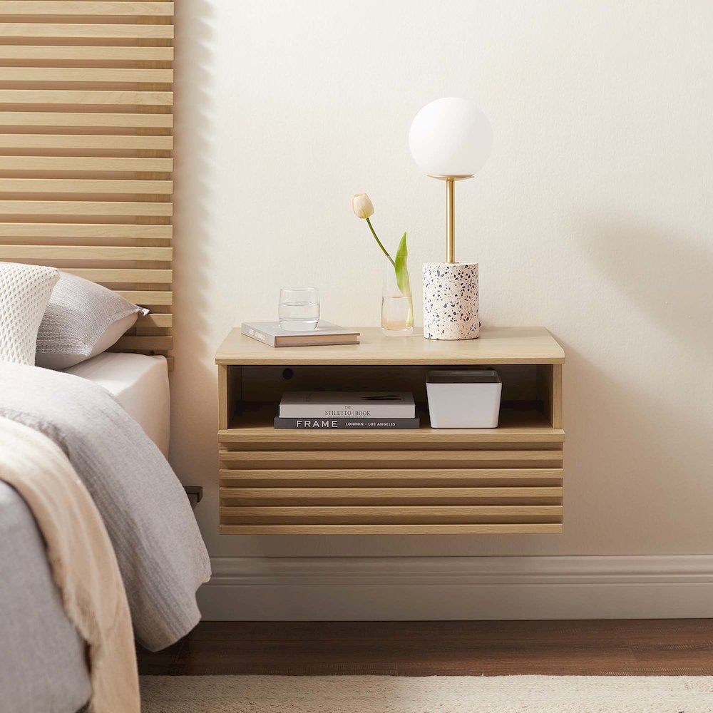 Render Wall-Mount Nightstand. Picture 7
