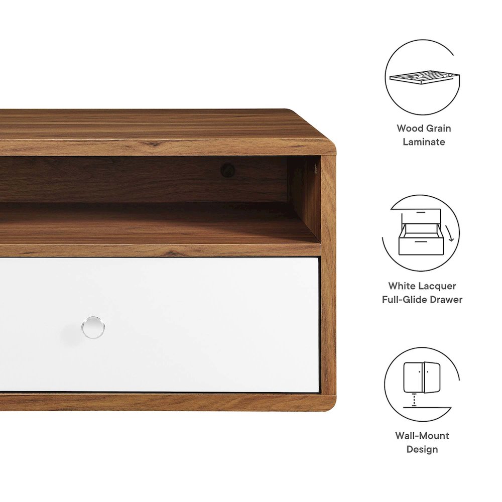 Transmit Wall Mount Nightstand. Picture 3