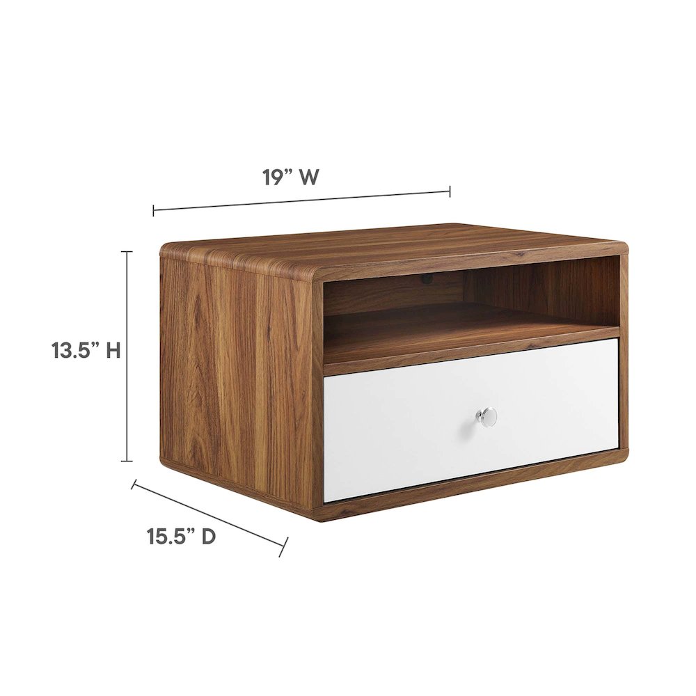 Transmit Wall Mount Nightstand. Picture 2
