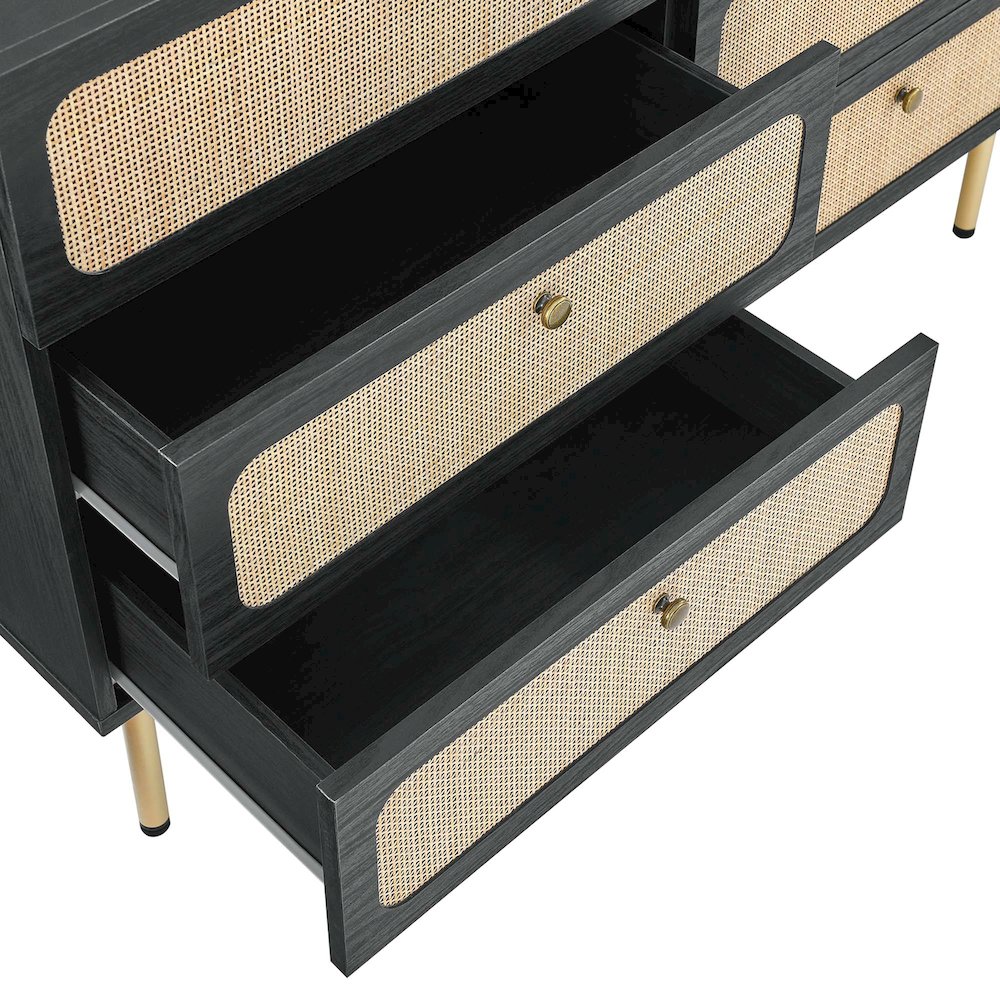 Chaucer 6-Drawer Compact Dresser. Picture 5