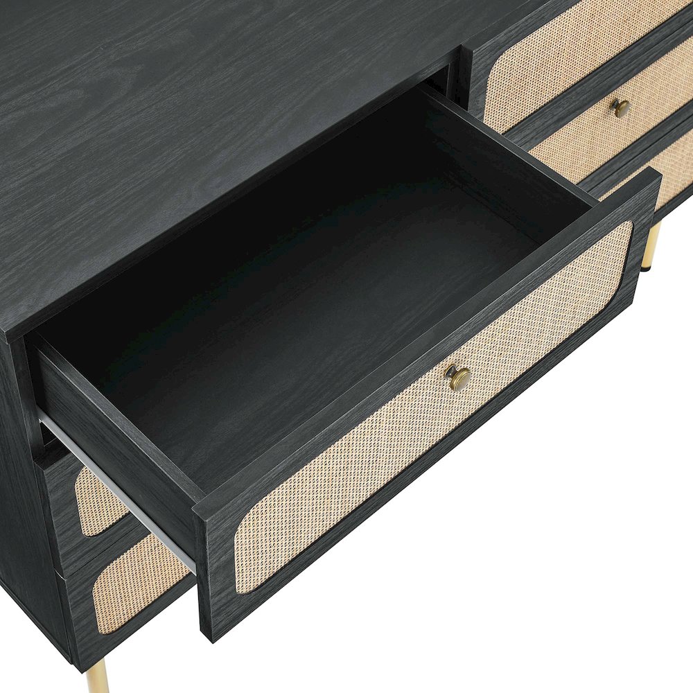 Chaucer 6-Drawer Compact Dresser. Picture 6