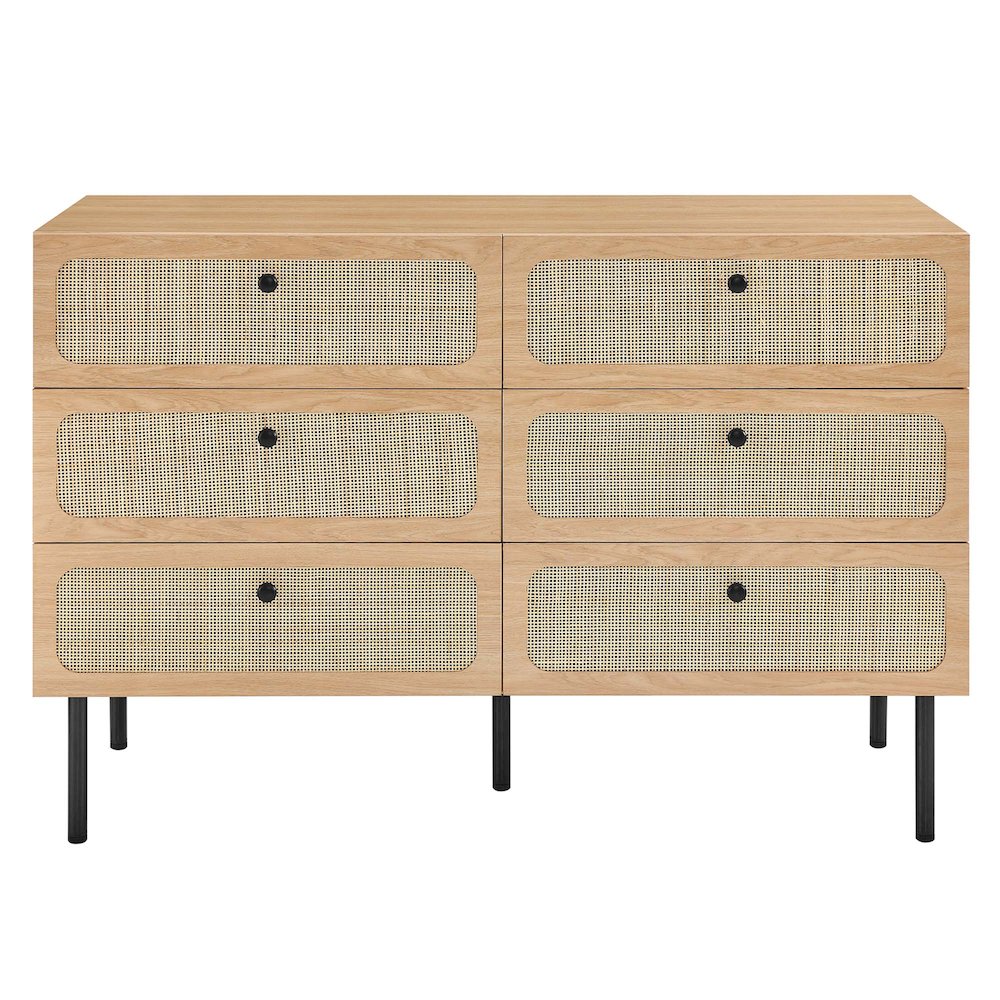 Chaucer 6-Drawer Compact Dresser. Picture 4