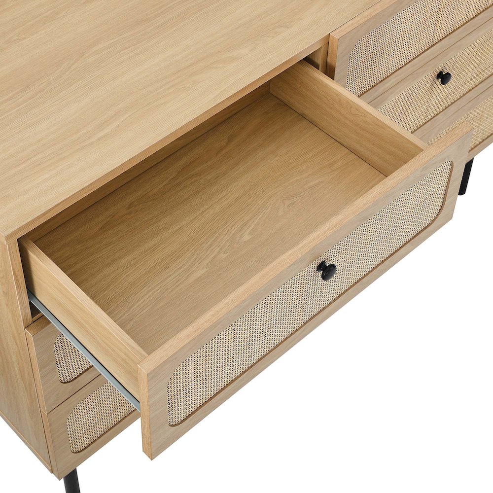 Chaucer 6-Drawer Compact Dresser. Picture 6