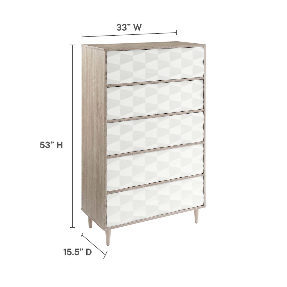 Vespera 5-Drawer Chest. Picture 3