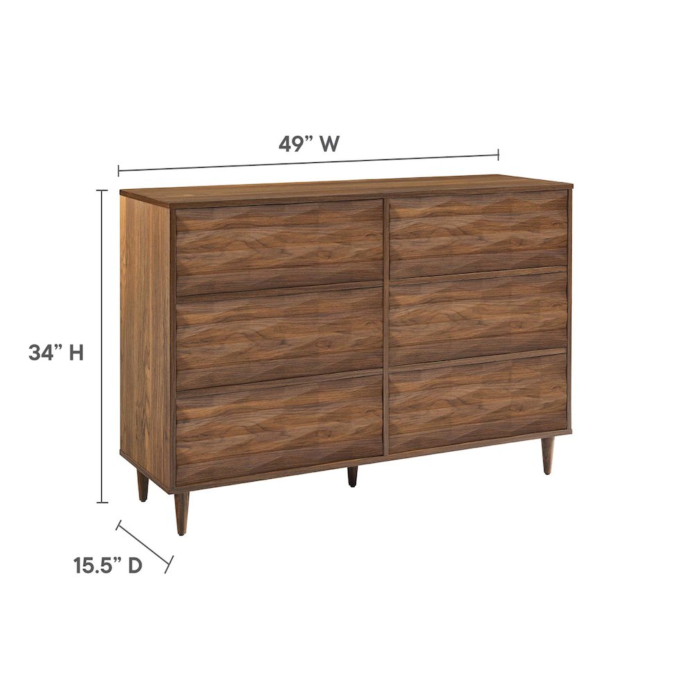Vespera 6-Drawer Dresser. Picture 3