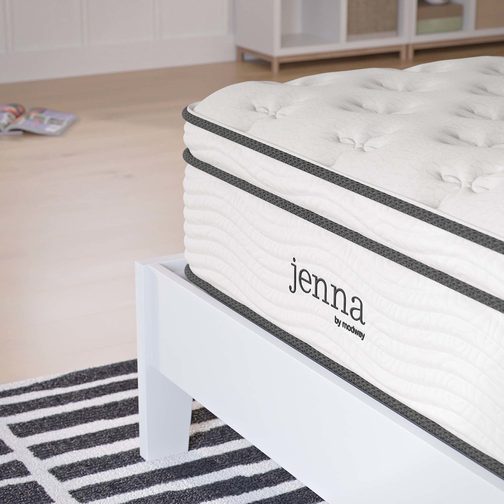 Jenna 12" Innerspring and Foam Twin Mattress. Picture 18