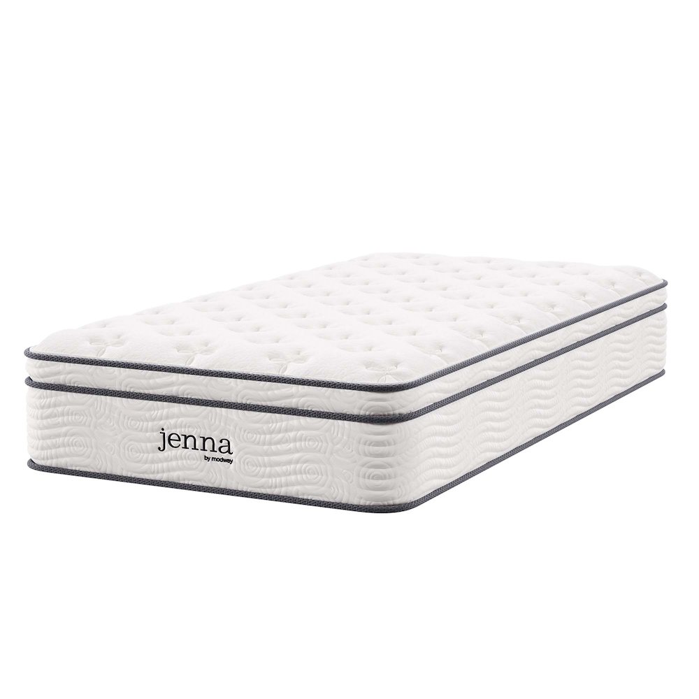 Jenna 12" Innerspring and Foam Twin Mattress. Picture 1