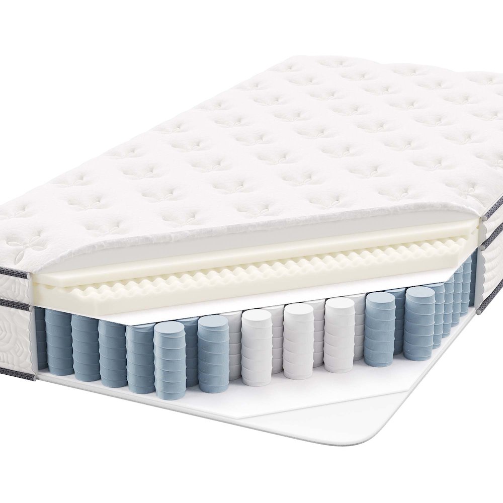 Jenna 12" Innerspring and Foam Twin Mattress. Picture 12
