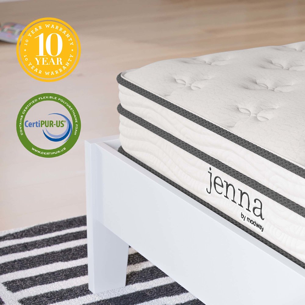 Jenna 6" Innerspring and Foam Narrow Twin Mattress. Picture 19