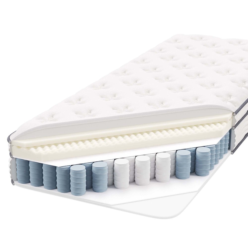 Jenna 6" Innerspring and Foam Narrow Twin Mattress. Picture 12
