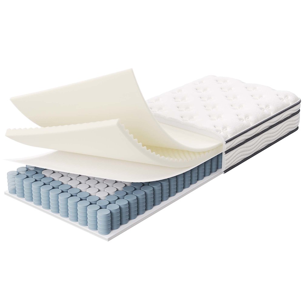 Jenna 6" Innerspring and Foam Narrow Twin Mattress. Picture 13