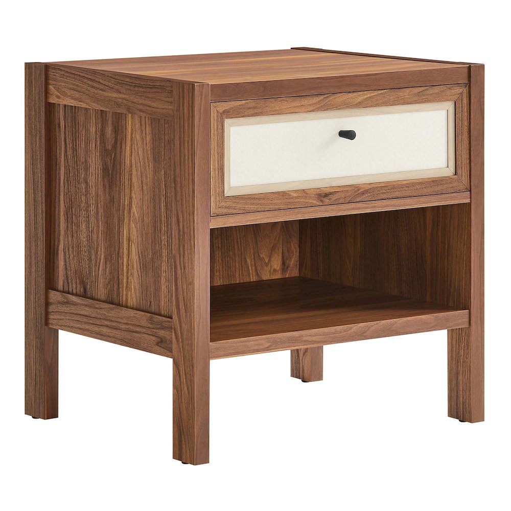 Capri Wood Grain Nightstand. Picture 1