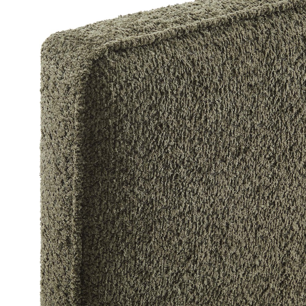 Lindee Boucle Fabric King Headboard. Picture 6