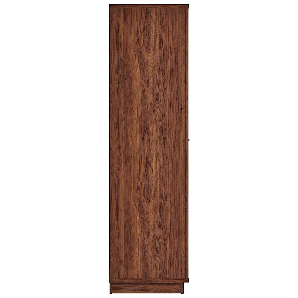 Capri 70" Tall Wood Grain Storage Cabinet. Picture 4