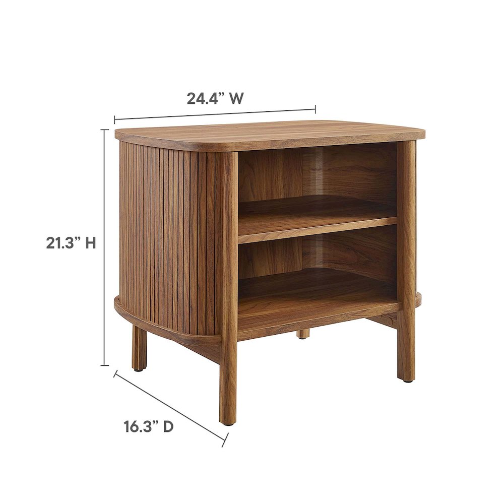 Cadence Open Nightstand. Picture 3