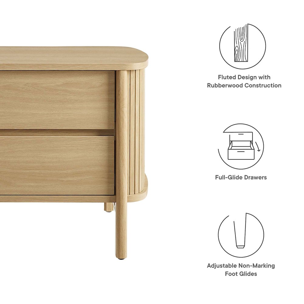 Cadence 2-Drawer Nightstand. Picture 2