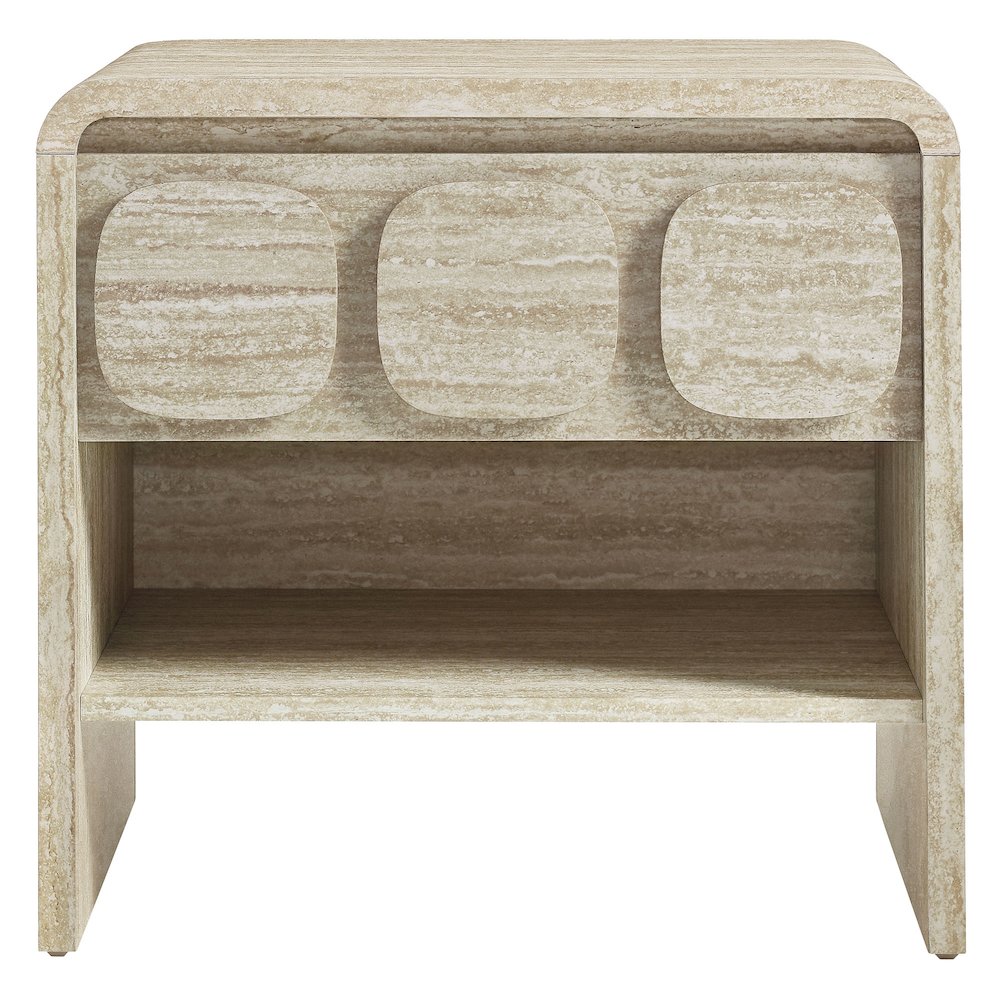 Toscana 1-Drawer Nightstand. Picture 5