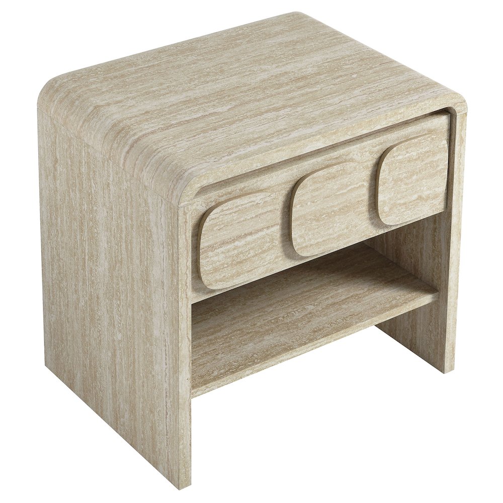 Toscana 1-Drawer Nightstand. Picture 6