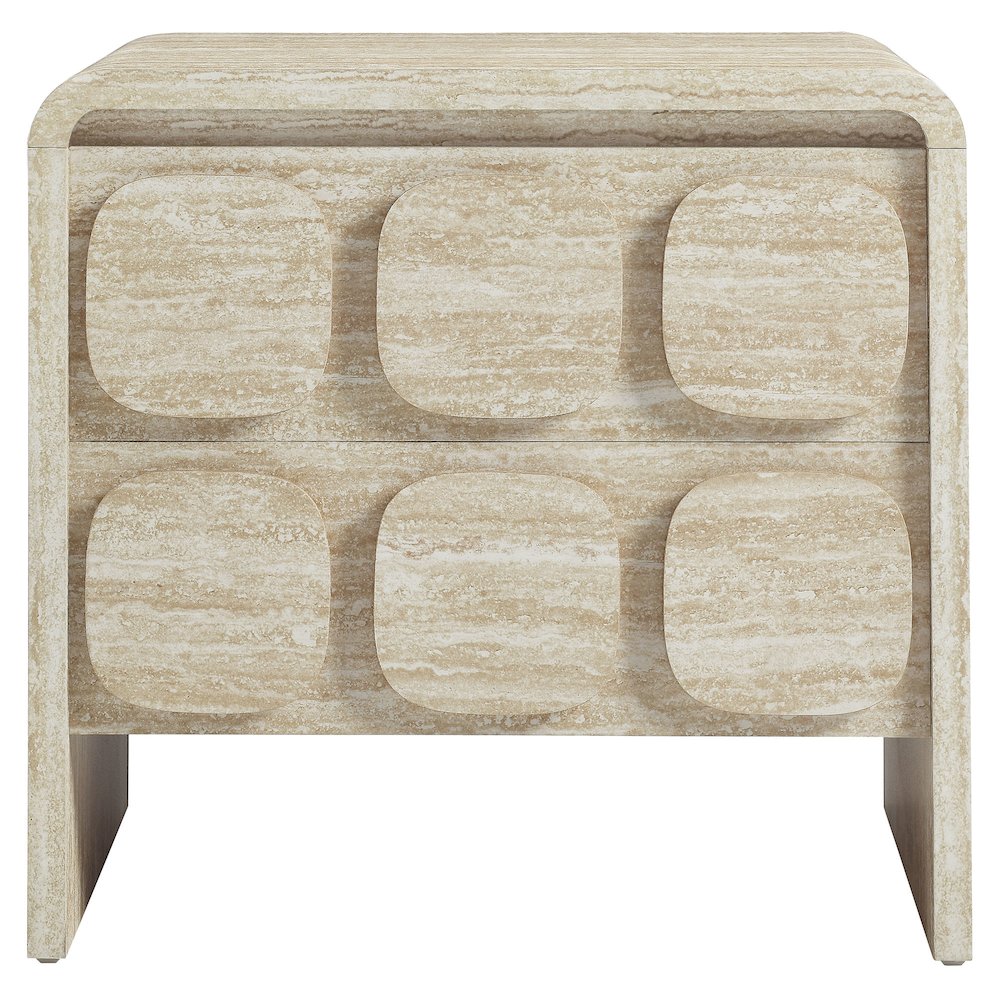 Toscana 2-Drawer Nightstand. Picture 5