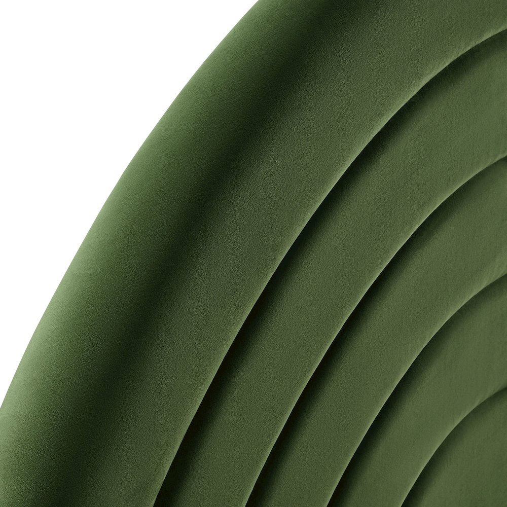 Solana Arched Performance Velvet Full Headboard. Picture 5