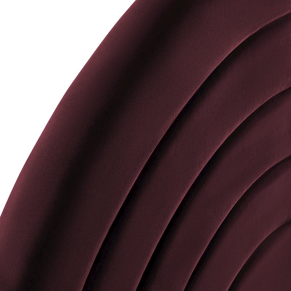 Solana Arched Performance Velvet Full Headboard. Picture 5