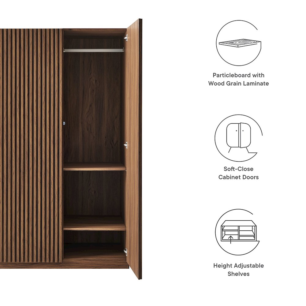 Render 2-Door Wardrobe Closet. Picture 2