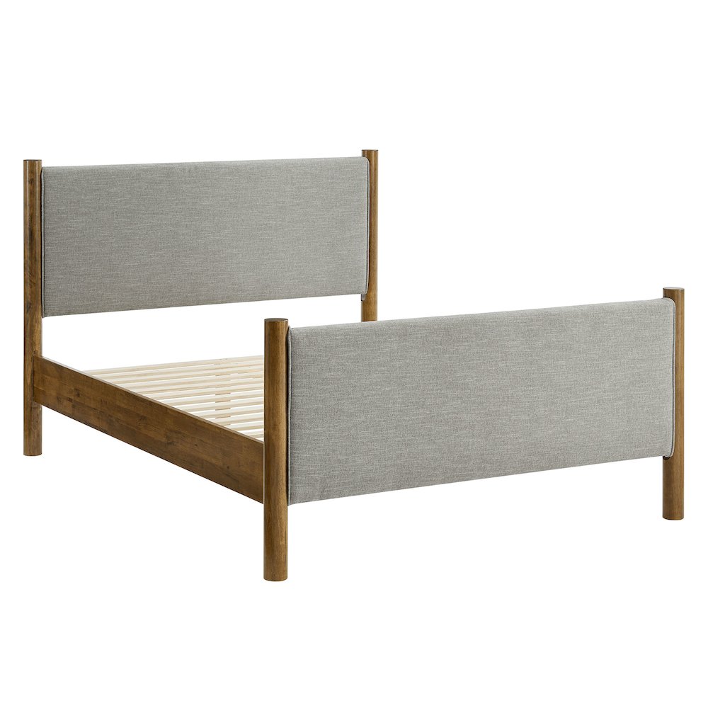 Maven Full Size Fabric Upholstered Platform Bed. Picture 6