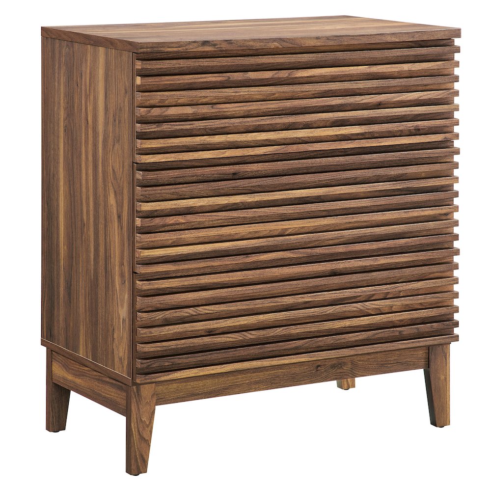 Render Large 3-Drawer Nightstand. Picture 1