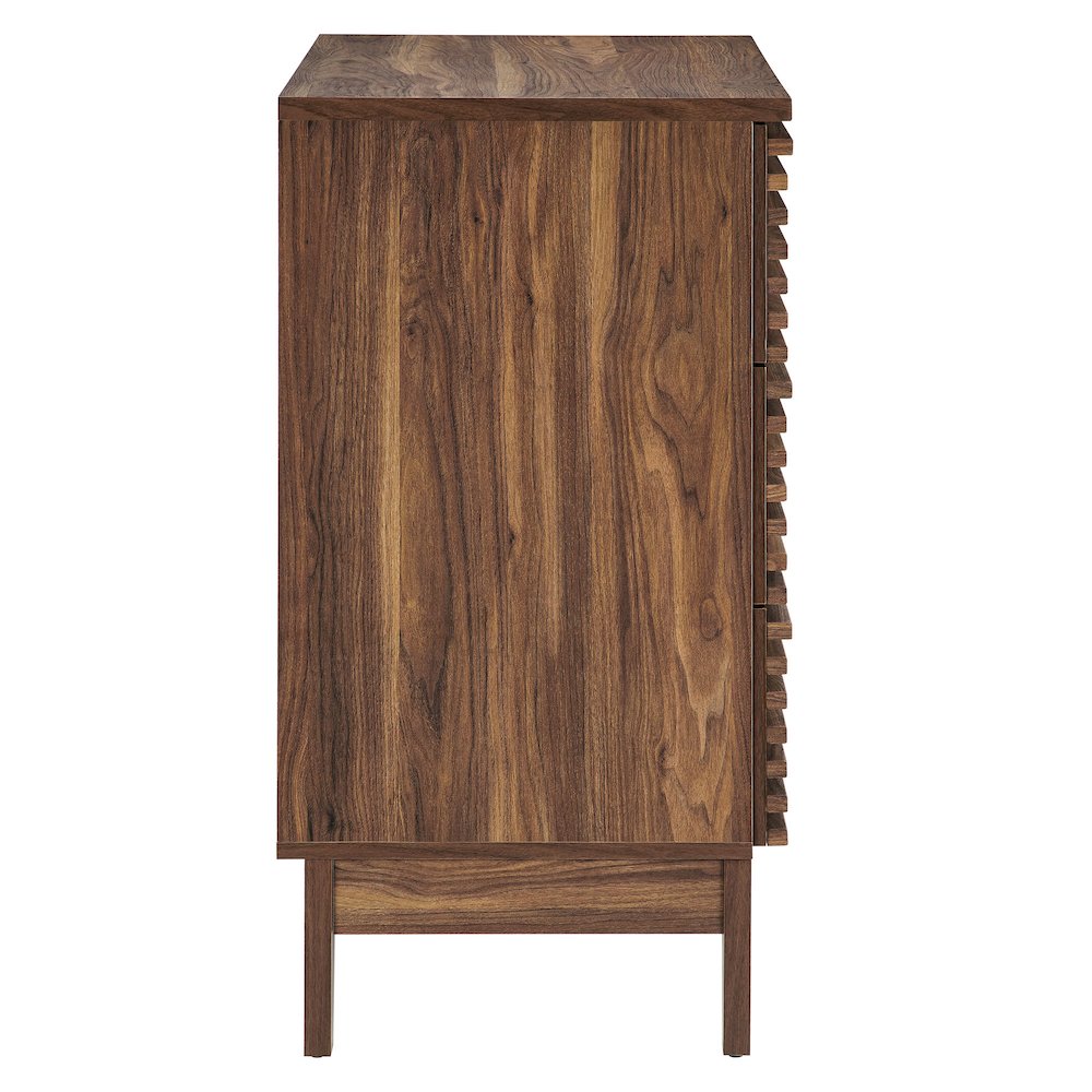 Render Large 3-Drawer Nightstand. Picture 5