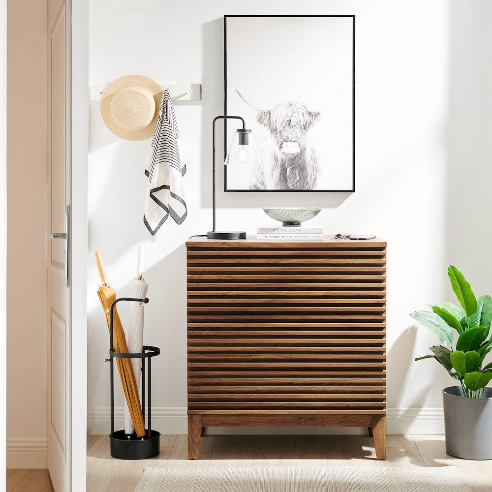 Render Large 3-Drawer Nightstand. Picture 9