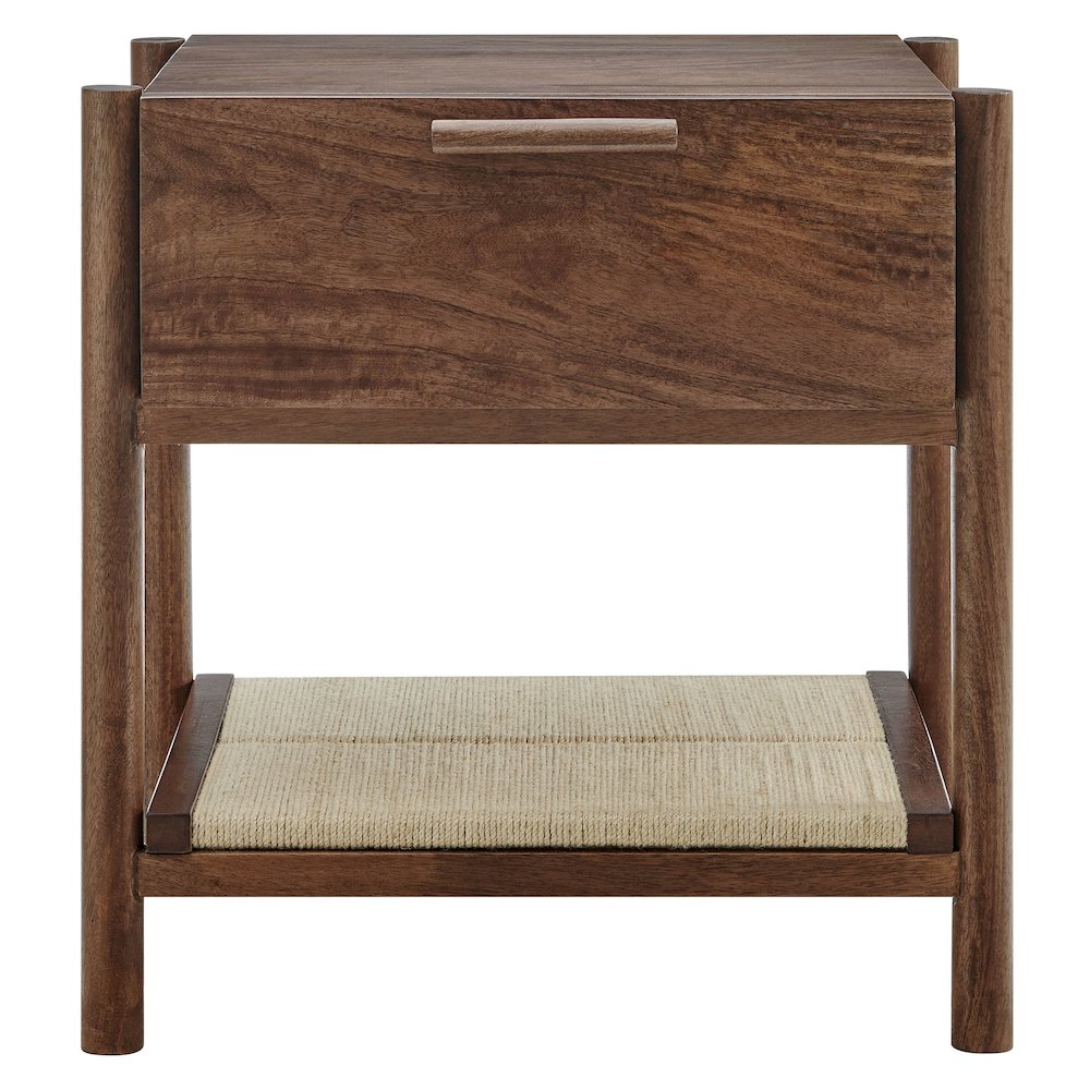 Oswin 1-Drawer Wood Nightstand. Picture 6